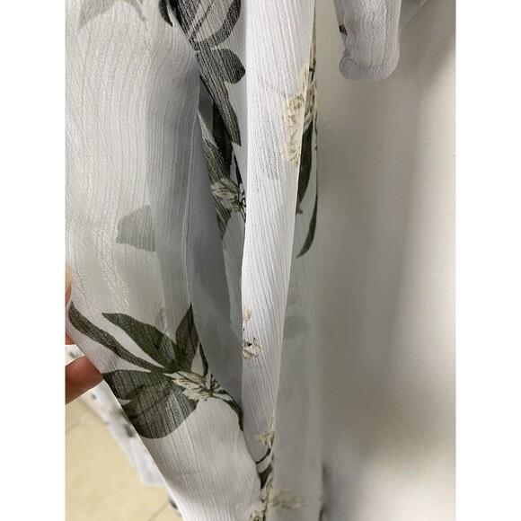 Lucky Brand Caftan Swim Cover-up Long Swimwear Vacation Beach One Size Button Up - Picture 10 of 13